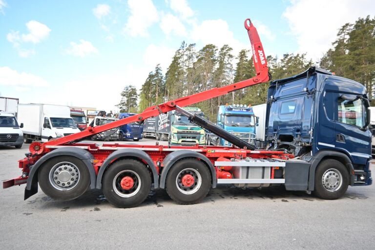 Scania G500 8x4 Joab koukkulaite