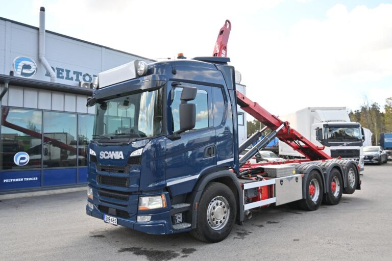 Scania G500 8x4 Joab koukkulaite