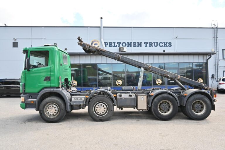 Scania R124 vaihtolava-auto