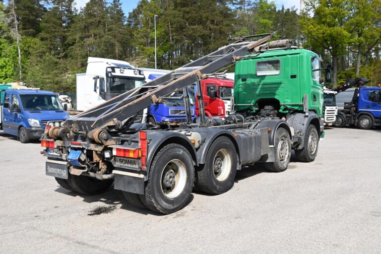 Scania R124 vaihtolava-auto
