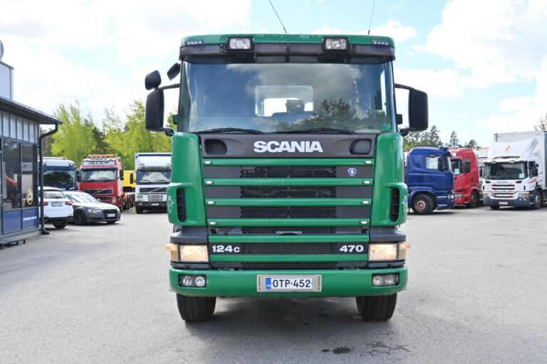 Scania R124 vaihtolava-auto