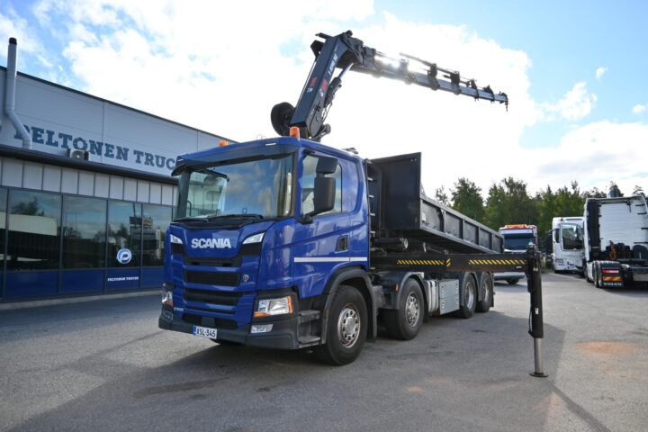 Scania G500 8×4 Euro6 HIAB 302 & Multilift