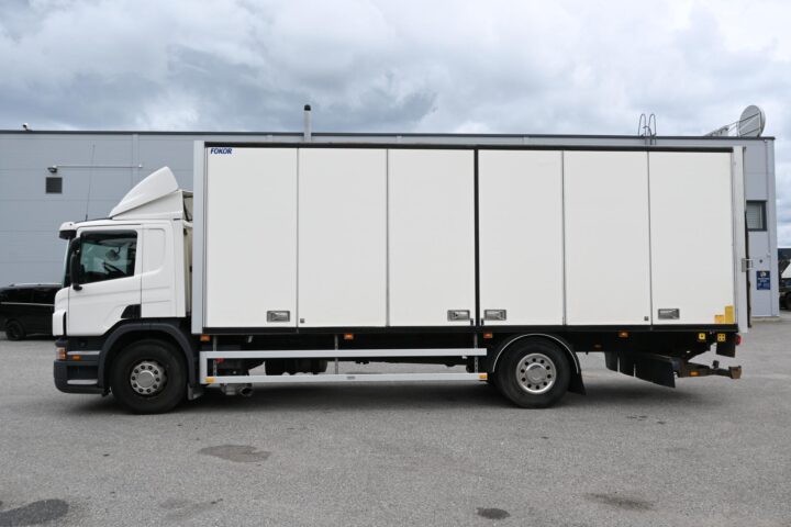 Scania P380 4×2 7,9m x 2,55m