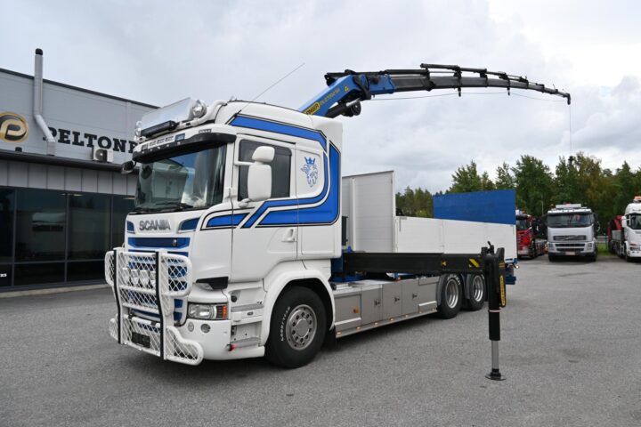 Scania R580 6×2 Palfinger