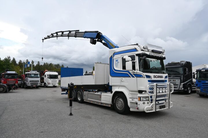 Scania R580 6×2 Palfinger