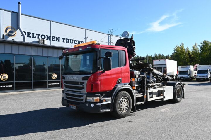 Scania P370 4×2 HIAB 192 & Multilift