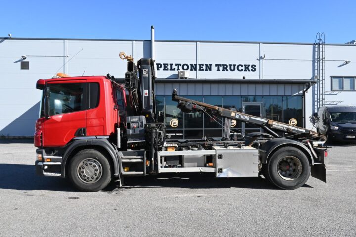 Scania P370 4×2 HIAB 192 & Multilift