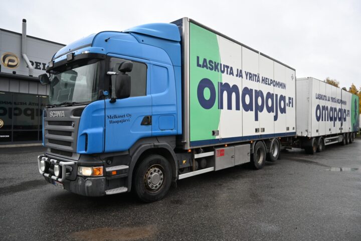 Scania R500 6×2 Yhdistelmä